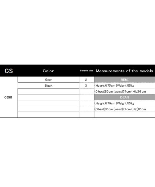 glamb（グラム）の「Otis CS（トップス・メンズ・Gray/Black・Size1/Size2/Size3/Size4）」の12枚目の写真