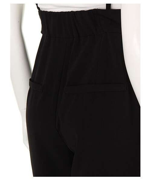 SPIRALGIRL(スパイラルガール)の「ハイウエストタックパンツ(パンツ・レディース・ブラック/カーキ/オフホワイト系・1)」の8枚目の写真