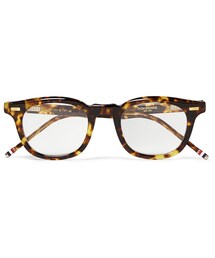 THOM BROWNE | Thom Browne Square-Frame Tortoiseshell Acetate Optical Glasses(メガネ)