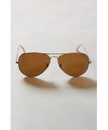 Ray-Ban | Ray-Ban Distressed Aviators Brown One Size Eyewear(サングラス)