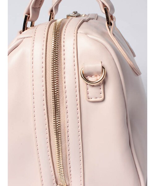 31 Sons de mode（トランテアン　ソン　ドゥ　モード）の「ダブルファスナーボストンバッグ【矢野未希子ちゃん着用】（バッグ・レディース・ブラック/ピンク/ブルー/キャメル・フリー）」の8枚目の写真