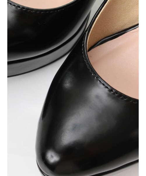 31 Sons de mode（トランテアン　ソン　ドゥ　モード）の「ストラップ付きパンプス《予約アイテム》（シューズ・レディース・ブラック/オフホワイト/ホワイト/ベージュ・S/M/L）」の9枚目の写真