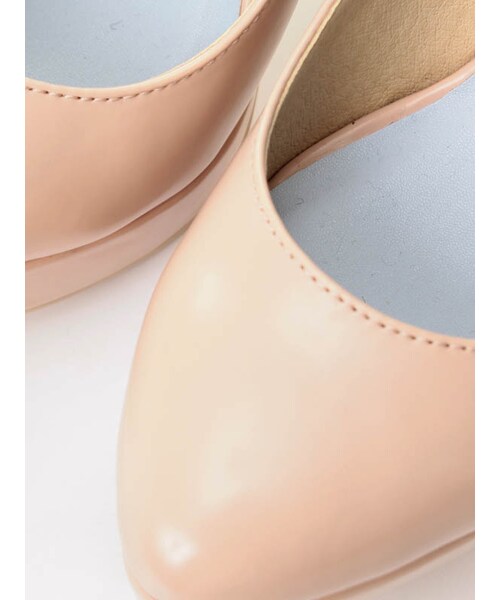 31 Sons de mode（トランテアン　ソン　ドゥ　モード）の「ストラップ付きパンプス《予約アイテム》（シューズ・レディース・ブラック/オフホワイト/ホワイト/ベージュ・S/M/L）」の10枚目の写真