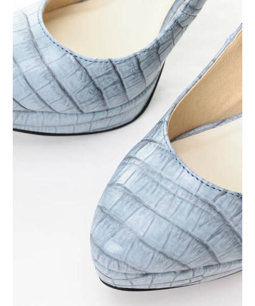 31 Sons de mode（トランテアン　ソン　ドゥ　モード）の「ストラップ付きパンプス《予約アイテム》（シューズ・レディース・ブラック/オフホワイト/ホワイト/ベージュ・S/M/L）」の8枚目の写真