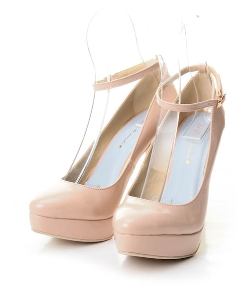 31 Sons de mode（トランテアン　ソン　ドゥ　モード）の「ストラップ付きパンプス《予約アイテム》（シューズ・レディース・ブラック/オフホワイト/ホワイト/ベージュ・S/M/L）」の4枚目の写真