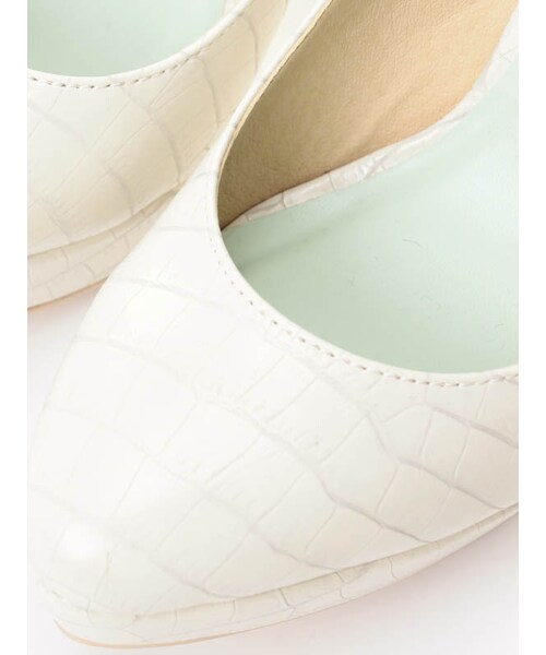 31 Sons de mode（トランテアン　ソン　ドゥ　モード）の「ストラップ付きパンプス《予約アイテム》（シューズ・レディース・ブラック/オフホワイト/ホワイト/ベージュ・S/M/L）」の11枚目の写真