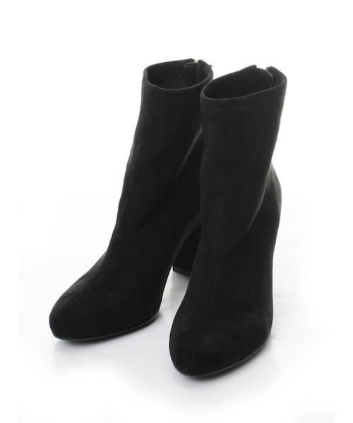 31 Sons de mode（トランテアン　ソン　ドゥ　モード）の「ストレッチショートブーツ《予約アイテム》（シューズ・レディース・モカブラウン/ブラック/グレー・S/M/L）」の2枚目の写真