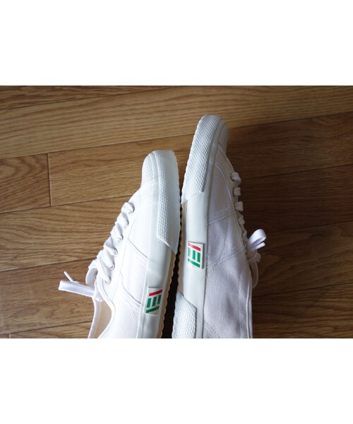 maccheronian(マカロニアン)の「maccheronian マカロニアン MC-1307F キャンバススニーカー WHT ホワイト UNISEX 男女兼用(スニーカー・メンズ・その他)」の5枚目の写真