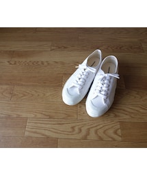 maccheronian | maccheronian マカロニアン MC-1307F キャンバススニーカー WHT ホワイト UNISEX 男女兼用(スニーカー)