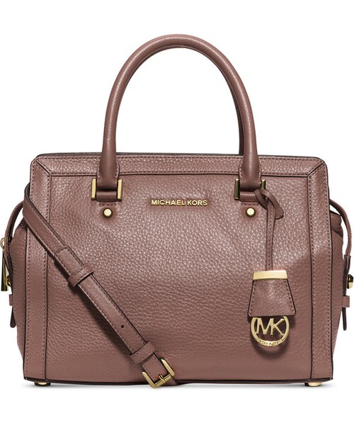 MICHAEL KORS(マイケルコース)の「MICHAEL Michael Kors Collins Medium Satchel(ショルダーバッグ・レディース・Black/Purple/Blue/Pink・One Size)」の4枚目の写真