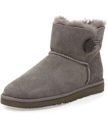 UGG | UGG Australia Bailey Button Short Boot, Gray(ブーツ)