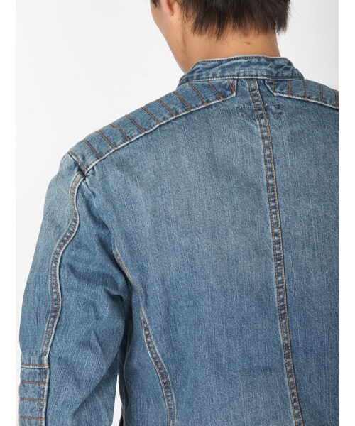 AVIREX（アヴィレックス）の「DS AVI DENIM RIDERS（ジャケット/アウター・メンズ・USED/W/USED・M/L/XL）」の8枚目の写真