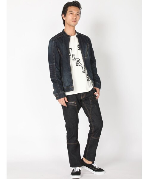 AVIREX（アヴィレックス）の「DS AVI DENIM RIDERS（ジャケット/アウター・メンズ・USED/W/USED・M/L/XL）」の2枚目の写真
