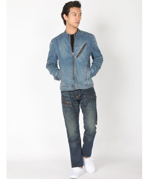 AVIREX（アヴィレックス）の「DS AVI DENIM RIDERS（ジャケット/アウター・メンズ・USED/W/USED・M/L/XL）」の10枚目の写真