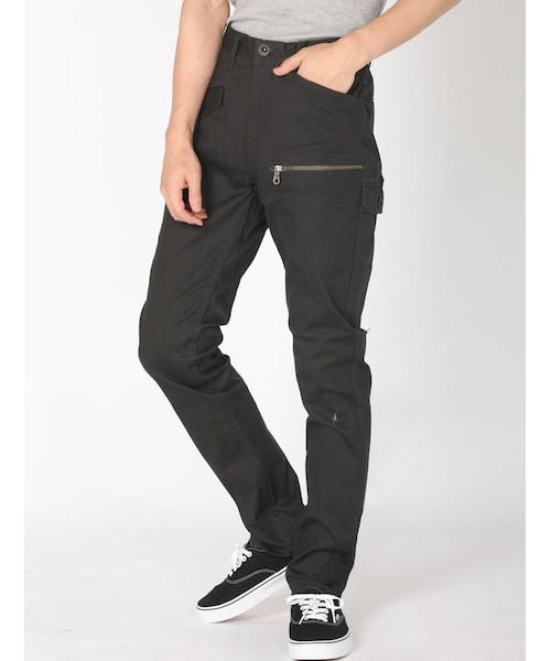 AVIREX（アヴィレックス）の「DS AVI STRETCH DOBBY（パンツ・メンズ・GREY/CHARCOL/CAMO/OLIVE・M/L/XL/XXL）」の5枚目の写真