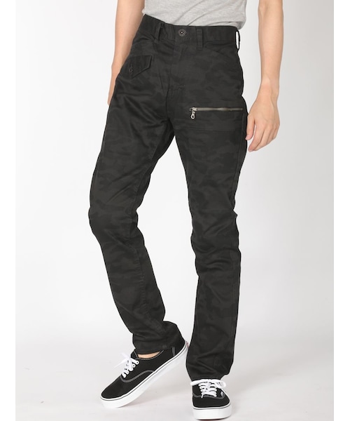 AVIREX（アヴィレックス）の「DS AVI STRETCH DOBBY（パンツ・メンズ・GREY/CHARCOL/CAMO/OLIVE・M/L/XL/XXL）」の7枚目の写真