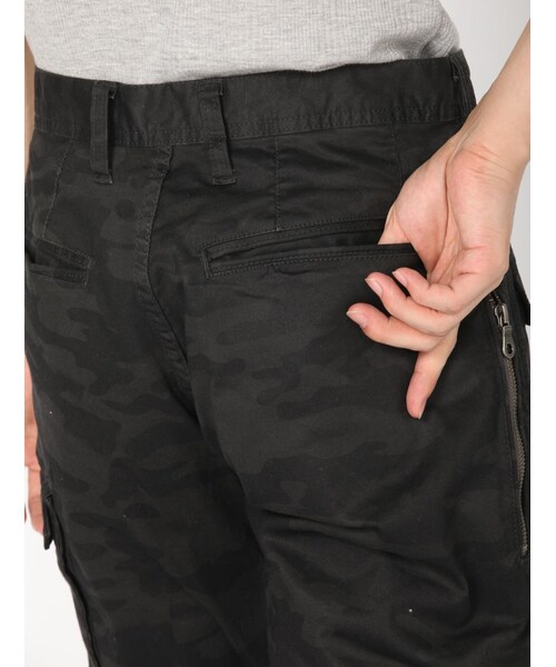 AVIREX（アヴィレックス）の「DS AVI STRETCH DOBBY（パンツ・メンズ・GREY/CHARCOL/CAMO/OLIVE・M/L/XL/XXL）」の13枚目の写真