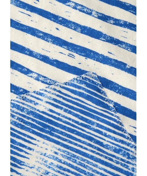 Ne-net（ネネット）の「キャンプボーダー / Tシャツ（トップス・レディース・blue/red/gray・02）」の4枚目の写真