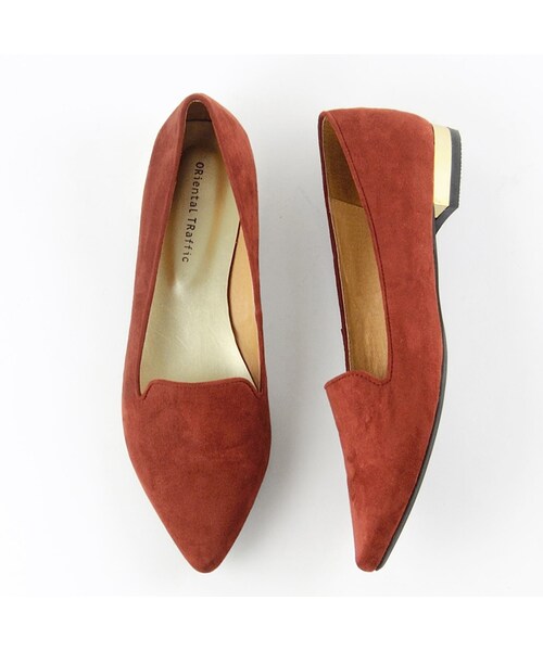 ORiental TRaffic（オリエンタルトラフィック）の「ポインテッドトゥオペラパンプス（シューズ・レディース・ブラック/ブルー/グレー/レッド・34/35/36/37/38/39/40/41/42）」の4枚目の写真