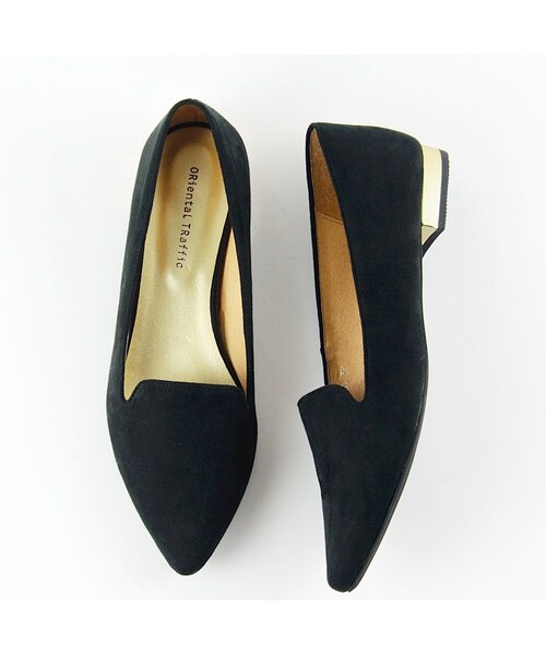 ORiental TRaffic（オリエンタルトラフィック）の「ポインテッドトゥオペラパンプス（シューズ・レディース・ブラック/ブルー/グレー/レッド・34/35/36/37/38/39/40/41/42）」の2枚目の写真