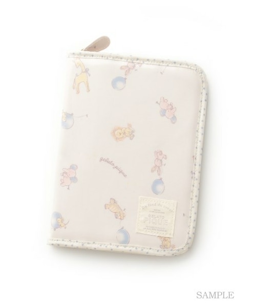 gelato pique（ジェラートピケ）の「アニマルバルーン母子手帳ケース