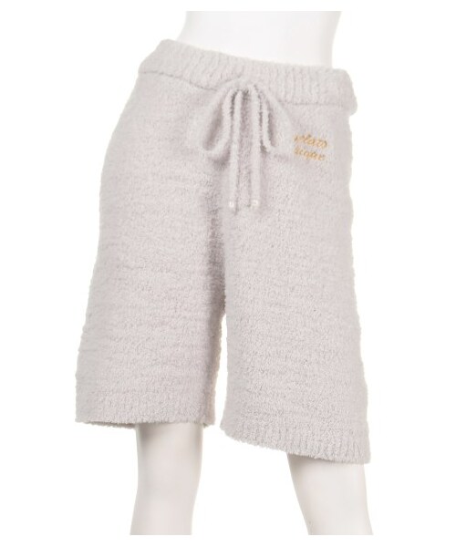 gelato pique（ジェラートピケ）の「moco moco’ソフトジェラート’ハーフパンツ（ロングパンツ・レディース・GRY/OWHT・F）」の3枚目の写真