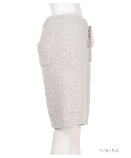 gelato pique（ジェラートピケ）の「moco moco’ソフトジェラート’ハーフパンツ（ロングパンツ・レディース・GRY/OWHT・F）」の5枚目の写真