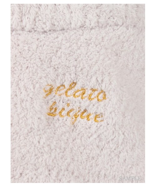 gelato pique（ジェラートピケ）の「moco moco’ソフトジェラート’ハーフパンツ（ロングパンツ・レディース・GRY/OWHT・F）」の7枚目の写真