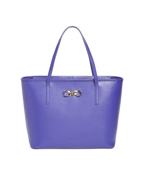 Ted Baker（テッドベーカー）の「Ted Baker London 'Bow' Leather Shopper（トートバッグ・レディース・Black/Blue/Beige/Pink・One Size）」の3枚目の写真