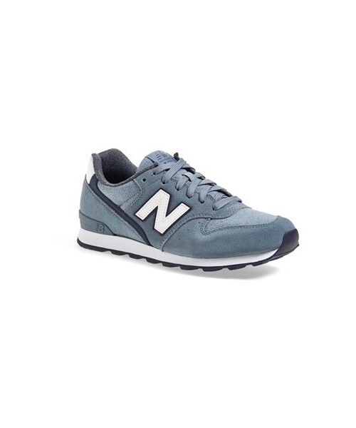 NEW BALANCE(ニューバランス)の「New Balance '696' Sneaker (Women)(スニーカー・レディース・Black/Gray/Blue・10 B/11 B/12 B/5 B/5.5 B/6 B/6.5 B/7 B/7.5 B/8 B/8.5 B/9 B/9.5 B)」の2枚目の写真