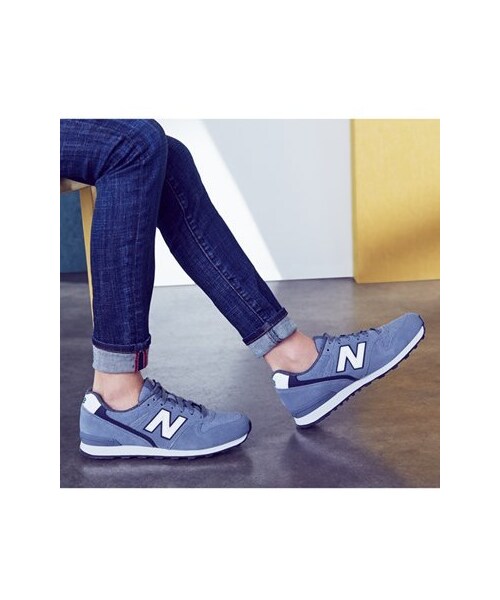 NEW BALANCE(ニューバランス)の「New Balance '696' Sneaker (Women)(スニーカー・レディース・Black/Gray/Blue・10 B/11 B/12 B/5 B/5.5 B/6 B/6.5 B/7 B/7.5 B/8 B/8.5 B/9 B/9.5 B)」の8枚目の写真
