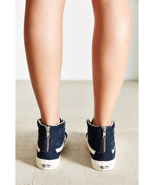 VANS(バンズ)の「Vans Sk8-Hi Scotchgard Slim Sneaker(スニーカー・レディース・Blue/Yellow・W 10/M 8.5/W 5/M 3.5/W 6.5/M 5/W 6/M 4.5/W 7.5/M 6/W 7/M 5.5/W 8.5/M 7/W 8/M 6.5/W 9.5/M 8/W 9/M 7.5)」の7枚目の写真