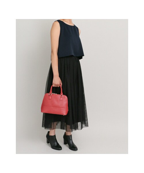 RODE SKO（ロデスコ）の「FABIA サイドゴアブロックヒールブーツ（シューズ・レディース・GRAY/BLACK・36/37/38/39）」の4枚目の写真