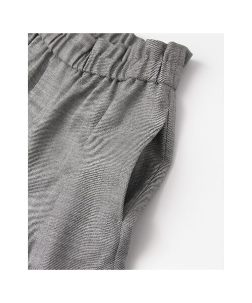 URBAN RESEARCH（アーバンリサーチ）の「W/Ryギャザーガウチョパンツ（パンツ・レディース・GREY/BLACK・FREE）」の11枚目の写真