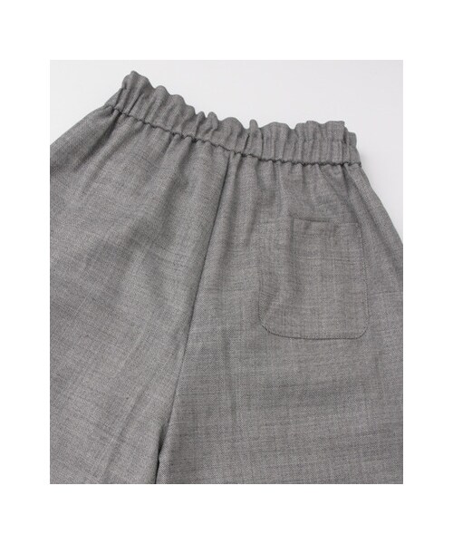 URBAN RESEARCH（アーバンリサーチ）の「W/Ryギャザーガウチョパンツ（パンツ・レディース・GREY/BLACK・FREE）」の13枚目の写真