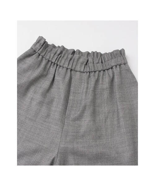 URBAN RESEARCH（アーバンリサーチ）の「W/Ryギャザーガウチョパンツ（パンツ・レディース・GREY/BLACK・FREE）」の10枚目の写真