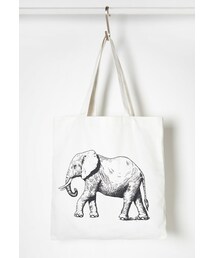 FOREVER 21 | FOREVER 21 Elephant Graphic Canvas Tote(バックパック/リュック)