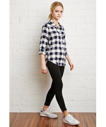 FOREVER 21 | FOREVER 21 Gingham Plaid Shirt(シャツ/ブラウス)