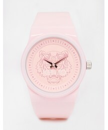 KENZO | Kenzo Pink Tiger Head Watch(アナログ腕時計)