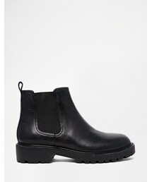 VAGABOND | Vagabond Kenova Black Leather Chelsea Ankle Boots(ブーツ)