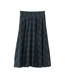 earth music&ecology | 【スキスカ!】ブラックウォッチ ミモレ(スカート)