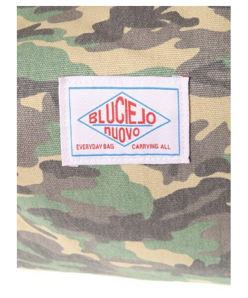 SEVENDAYS=SUNDAY(セブンデイズサンデイ)の「【Blucielo nuovo】SHOULDER BAG(財布/小物・ナチュラル/ネイビー/カモフラージュ・F)」の7枚目の写真