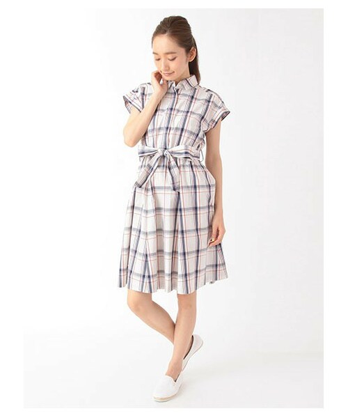 Te Chichi テチチ の タイプライターチェックシャツワンピース 22 12 11 ワンピース Wear