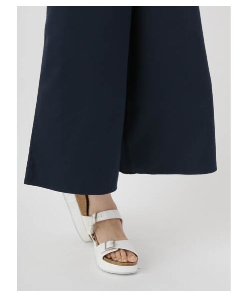 E hyphen world gallery（イーハイフンワールドギャラリー）の「・TRタックギャザーワイドパンツ（パンツ・ライトグレー/ブラック/ネイビー・F）」の10枚目の写真