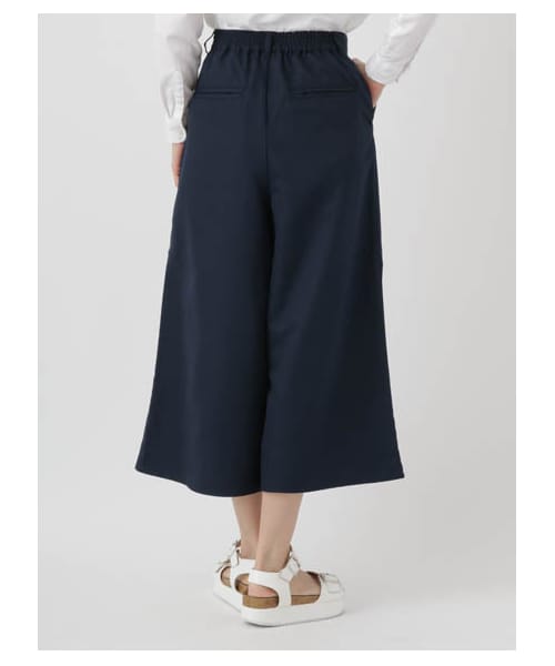 E hyphen world gallery（イーハイフンワールドギャラリー）の「・TRタックギャザーワイドパンツ（パンツ・ライトグレー/ブラック/ネイビー・F）」の6枚目の写真