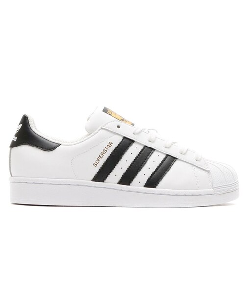 adidas(アディダス)の「adidas SUPERSTAR W (WHITE) ランニングホワイト/コアブラック/ランニングホワイト(シューズ・メンズ・ホワイト・22.5cm/23.0cm/23.5cm/24.0cm/24.5cm/25.0cm/25.5cm/26.0cm/26.5cm/27.0cm/27.5cm/28.0cm/28.5cm/29.0cm)」の2枚目の写真