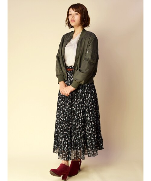 w closet（ダブルクローゼット）の「サイドZipブーティ（シューズ・レディース・ブラック/ベージュ/ボルドー・M/L）」の9枚目の写真