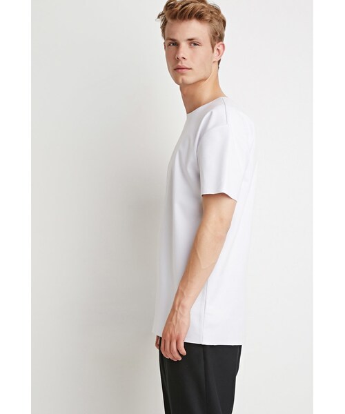 FOREVER 21（フォーエバー トゥエンティーワン）の「[MEN]カットオフTシャツ（トップス・メンズ・HEATHER GREY/WHITE・X-Small/Small/Medium/Large）」の3枚目の写真