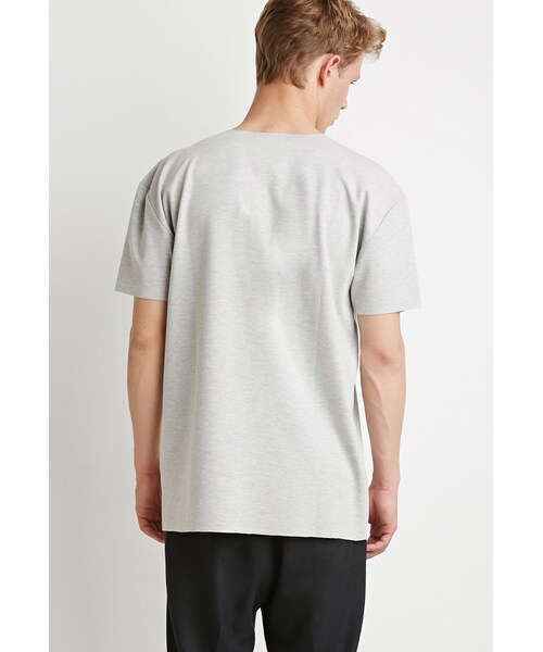 FOREVER 21（フォーエバー トゥエンティーワン）の「[MEN]カットオフTシャツ（トップス・メンズ・HEATHER GREY/WHITE・X-Small/Small/Medium/Large）」の7枚目の写真