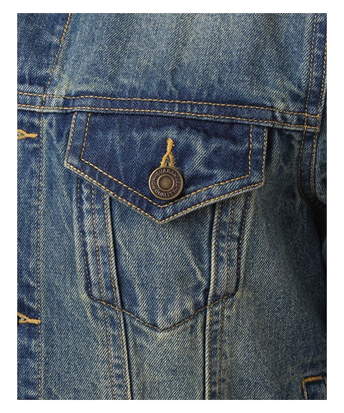 INGNI（イング）の「コンパクト／Gジャン（ジャケット/アウター・レディース・ｺﾝ/ｲﾝﾃﾞｨｺﾞ・M）」の4枚目の写真